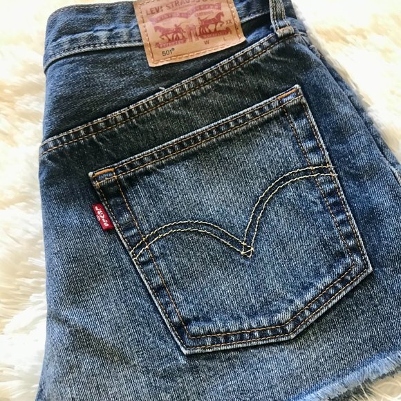 LEVI'S | 501 Shorts with Embroidery - Picture 1 of 7